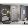 Душевой поддон из искусственного мрамора BELBAGNO TRAY-MR-UNO-AH-120/80-35-NERO-NO