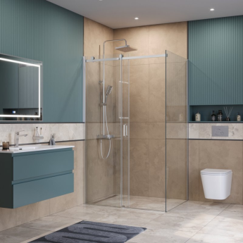 Душевой уголок BELBAGNO SOFT_CLOSE-2-AH-1-130/90-C-Cr