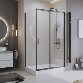 Душевой уголок BELBAGNO UNO-195-AH-1-100/70-C-Cr