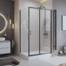 Душевой уголок BELBAGNO UNO-195-AH-1-140/90-C-NERO