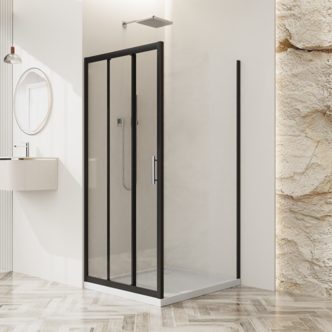 Душевой уголок BELBAGNO UNO-195-AHF-31-80/90-C-Cr