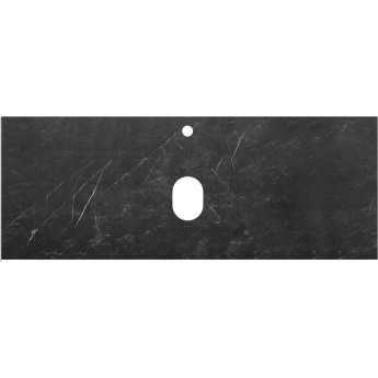 Столешница из керамогранита BELBAGNO KEP-120-MNO-W0 Marmo Nero Opaco 1204x462
