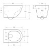 Унитаз подвесной BELBAGNO SFERA-TOR BB046CH-TOR/SC